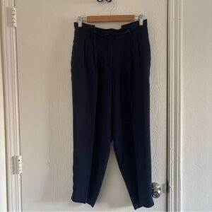Boden Navy Blue Tailored Pants Women’s Size 4P Petite